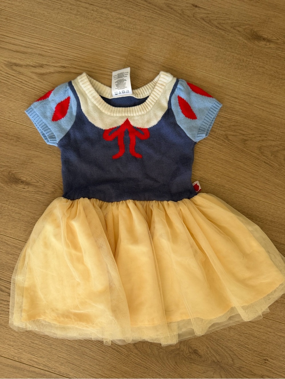 Disney Princess Snow White Knit Tulle Dress Girls 2T
